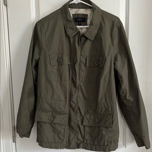 Talbots Olive Utility Jacket Size 1X. Lined. Perfect condition.